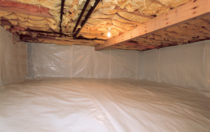 CleanSpace® vapor barrier after in Saint Paul