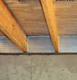 SilverGlo™ insulation installed in a floor joist in Winona