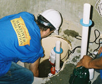 installing a sump pump and backup sump pump system in Savage, MN