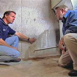 creating a basement waterproofing system with contractors in Plymouth